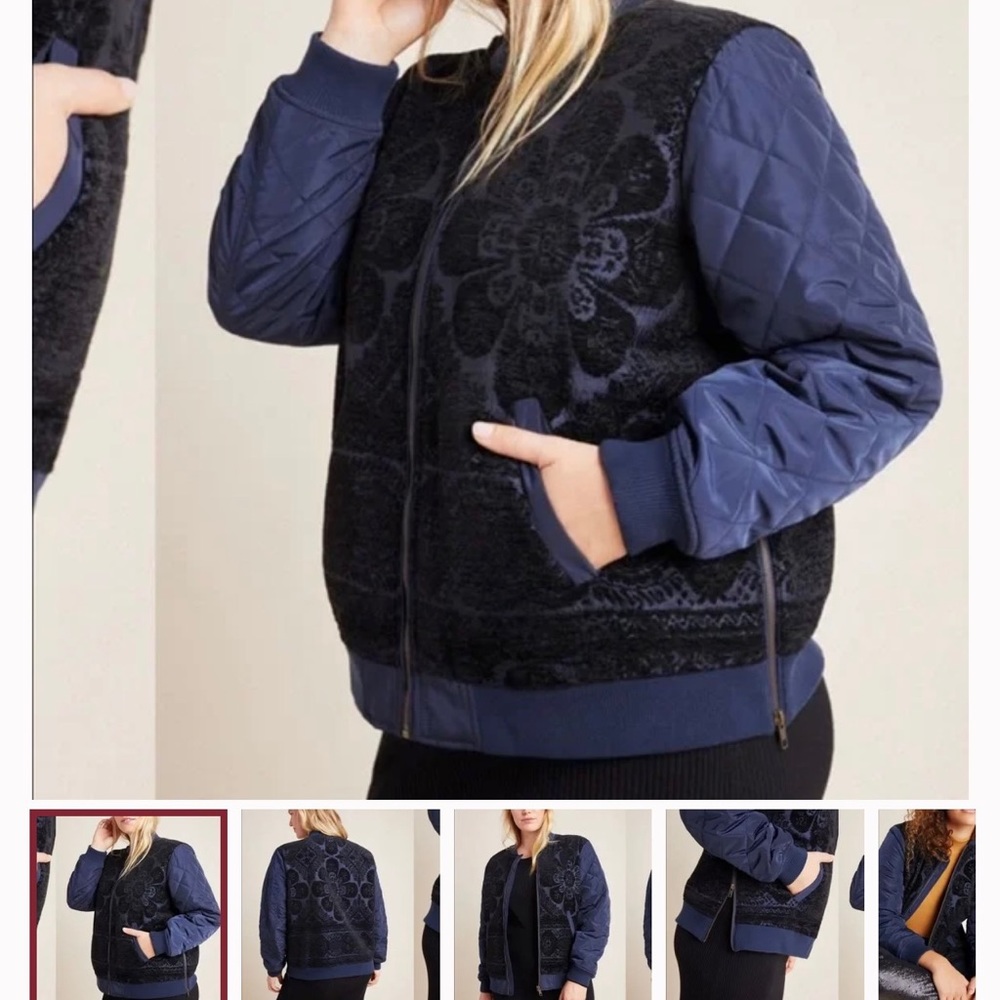 Anthropologie Clarence bomber jacket! NWT!